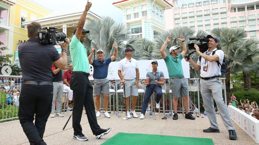Tiger Woods wins Hero Shot with scintillating walk-off bullseye shot