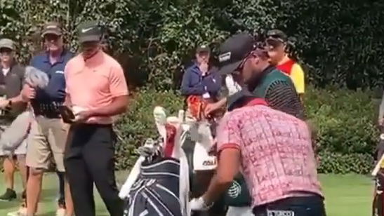 Did you know the rule about looking into a fellow golfer's bag?!