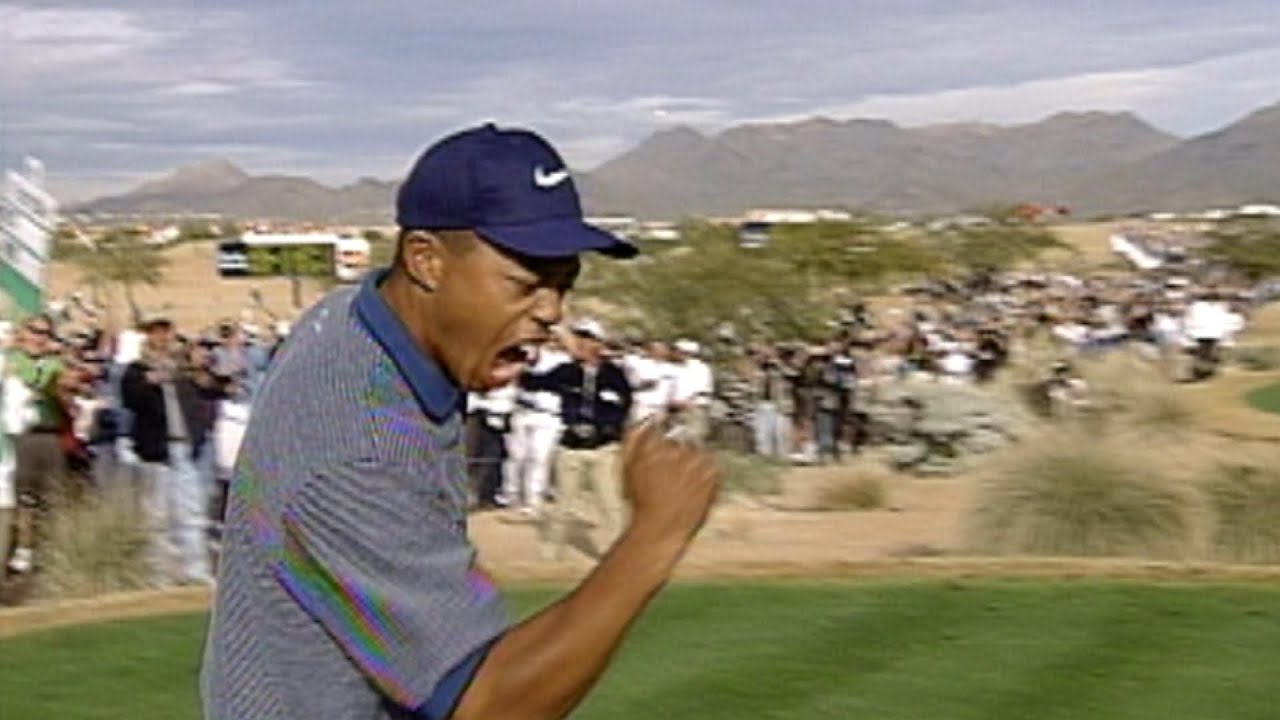 WATCH Tiger Woods most epic hole-in-one at the 1997 Phoenix Open GolfMagic