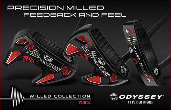 Odyssey launches limited edition Milled Collection RSX putters