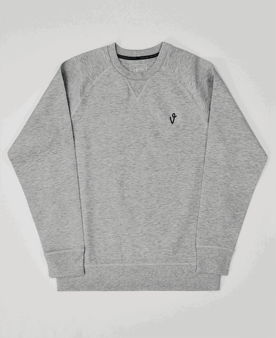 VICE CREWNECK GRAY HEATHER