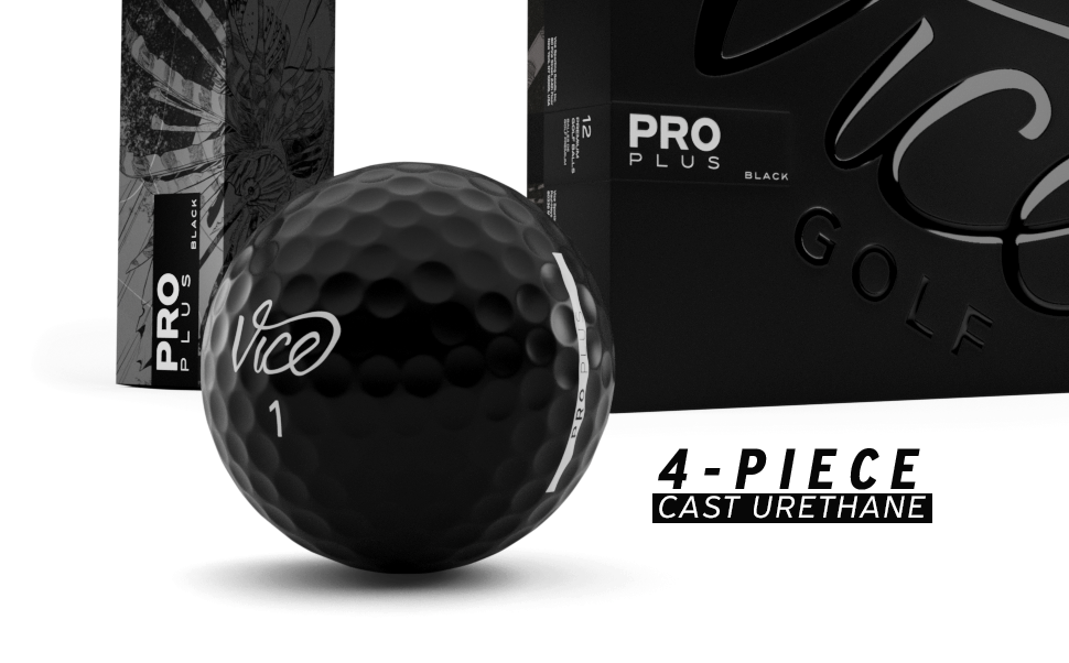 NEW: Vice Golf rolls out new Pro Plus BLACK golf balls