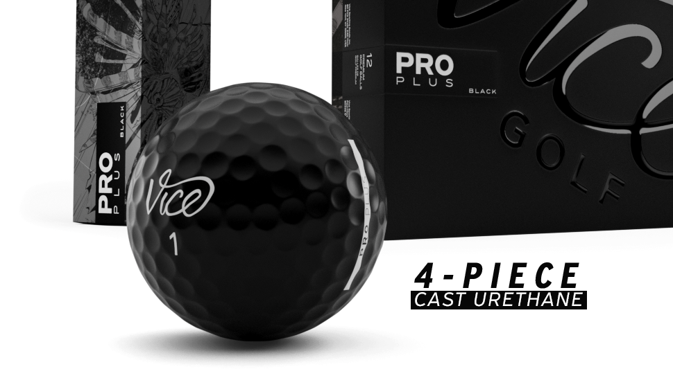 NEW: Vice Golf rolls out new Pro Plus BLACK golf balls