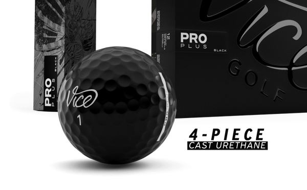 NEW: Vice Golf rolls out new Pro Plus BLACK golf balls