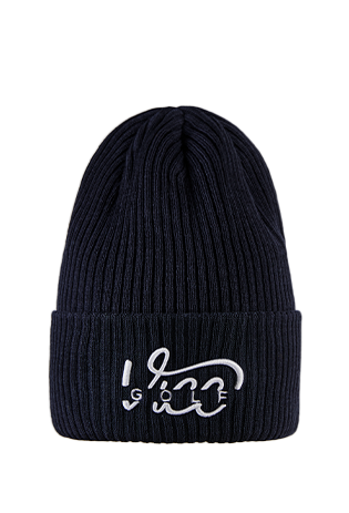 VICE BEANIE SPLIT LOGO NAVY