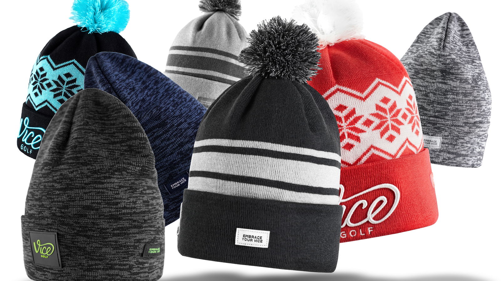 VICE Golf launches awesome Winter Beanies