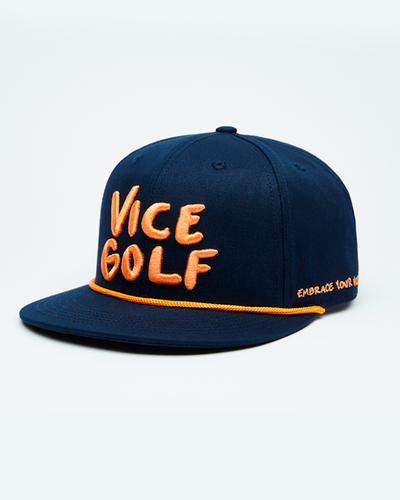 VICE CREW CAP NAVY ORANGE