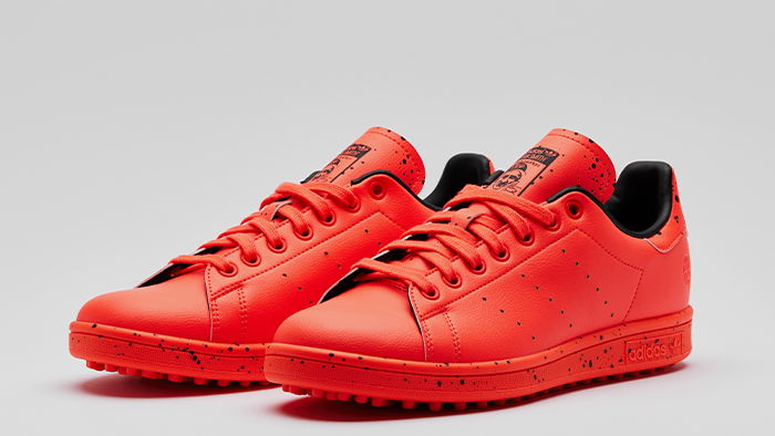ADIDAS X STAN SMITH OFF NEON RED