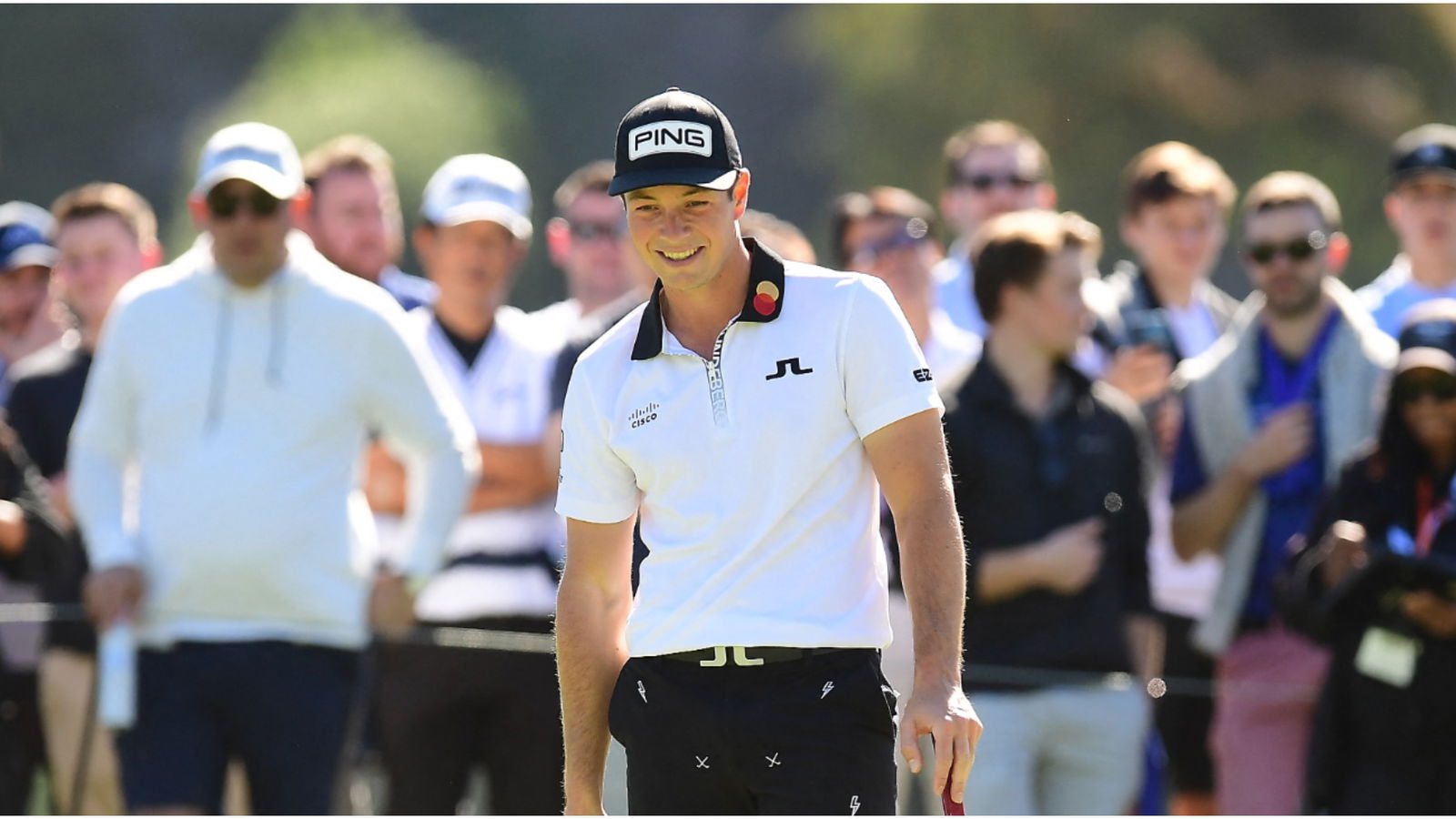 Viktor Hovland hopes shooting 57s on Tiger PS2 game can inspire Players win