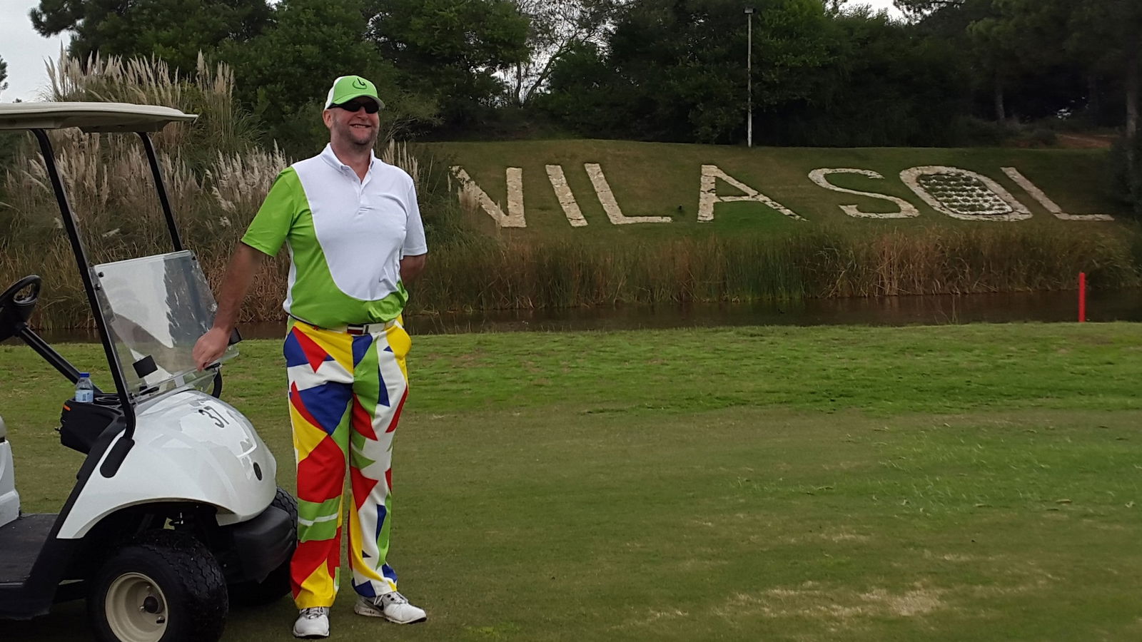 Blind golfer becomes Bedlam ambassador