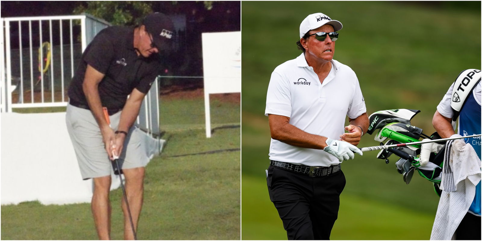Fortinet Championship: Ryder Cup vice-captain Phil Mickelson uses arm-lock putter