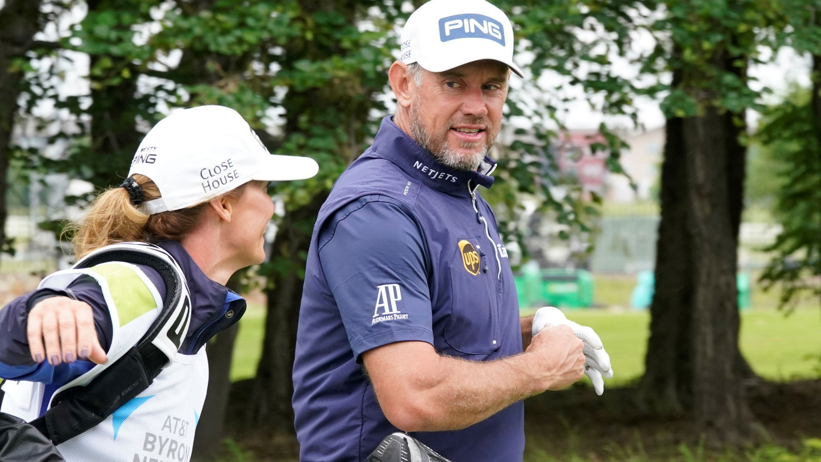Lee Westwood says he can't speak any further about a Saudi Golf Super League