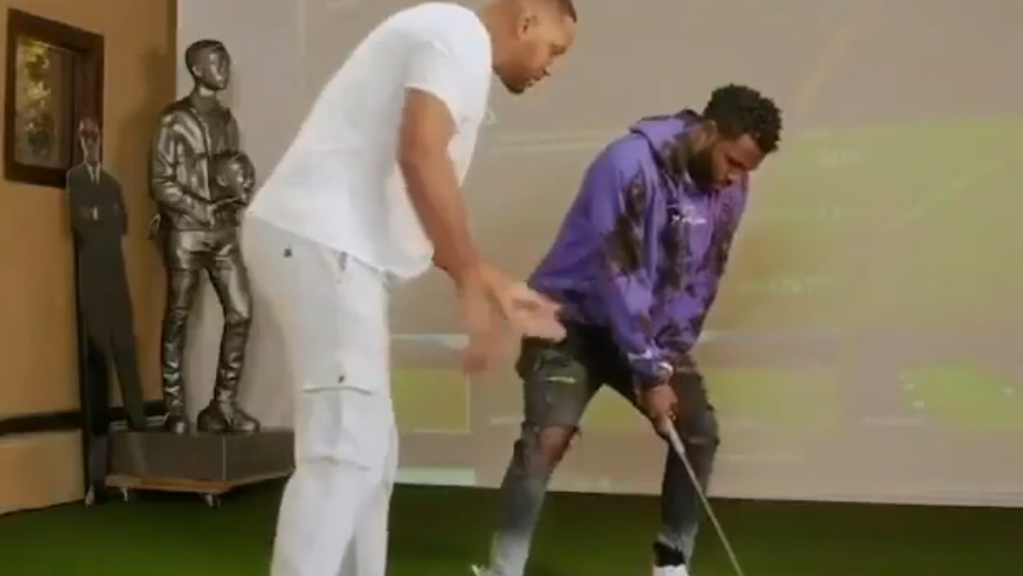 Will Smith's front teeth KNOCKED OUT as golf game goes wrong!