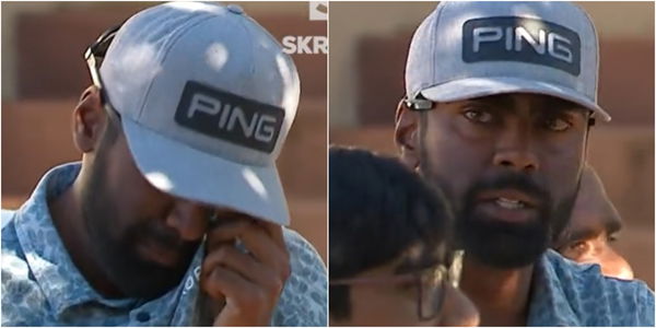 Why Sahith Theegala was in tears at WM Phoenix Open on Sunday