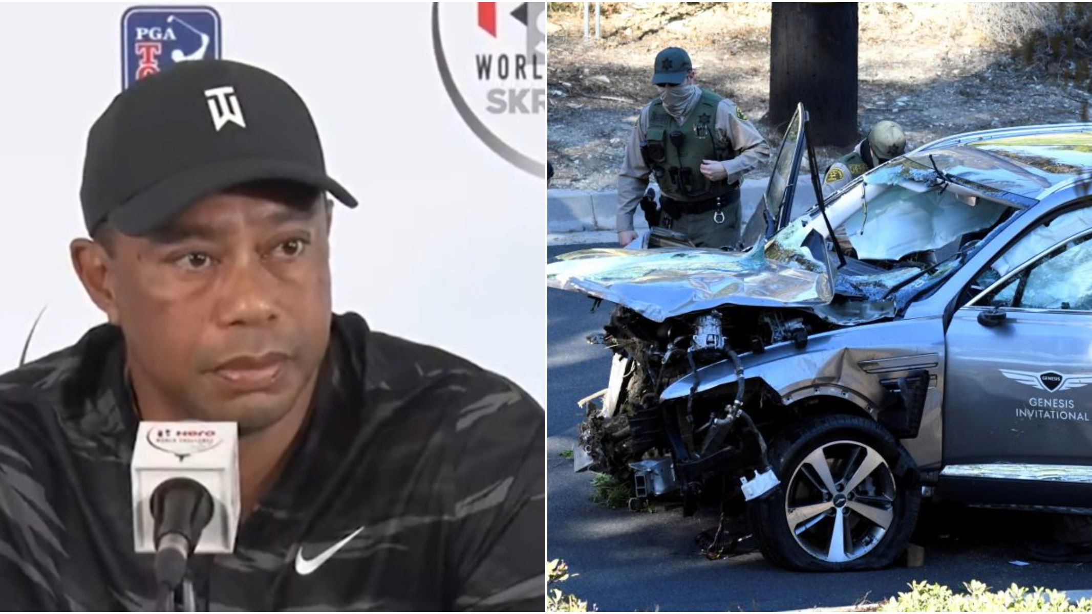 Tiger Woods is so INTIMIDATING he caused a journalist to forget his question