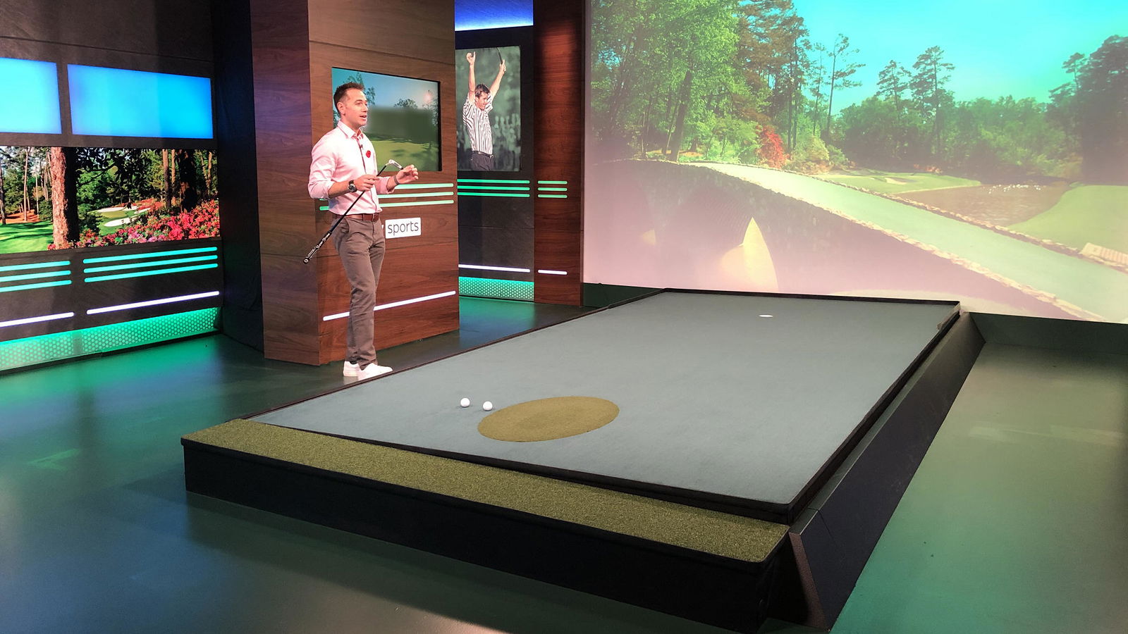 Sky Sports Golf TV coverage for The Masters includes Zen Green Stage