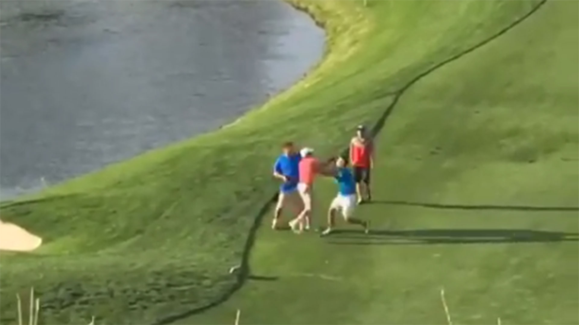 Golfer bites off another golfer's thumb in foursomes brawl shocker! 