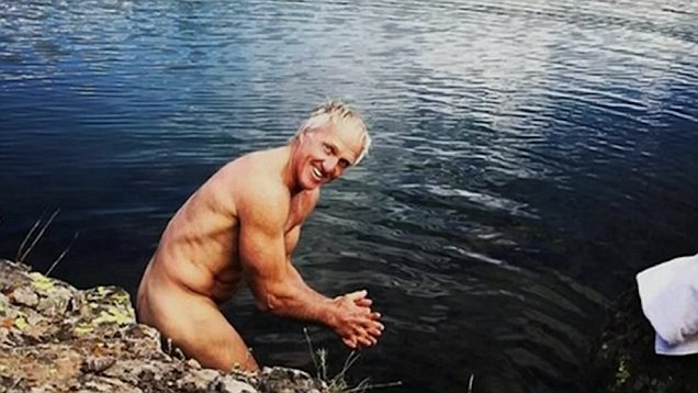 Greg Norman poses nude for latest ESPN body issue