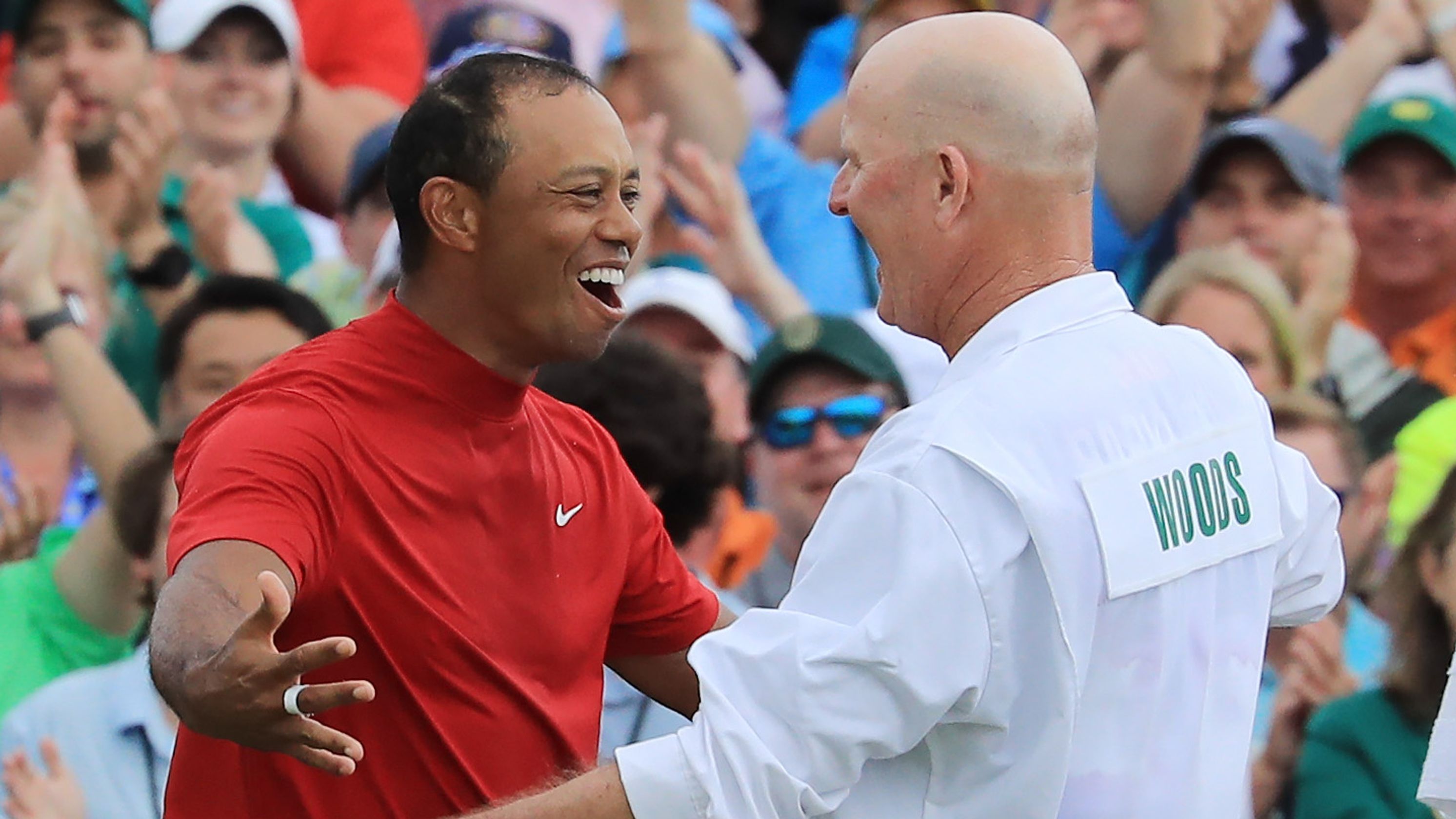 REVEALED! The text Tiger Woods sent Joe LaCava after winning Masters