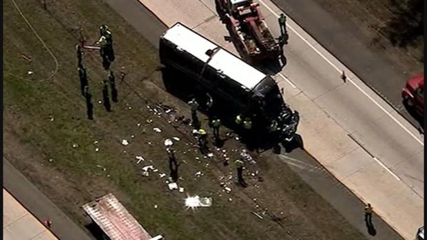 Masters bus crashes en route to Augusta, 17 injured, driver charged with DUI