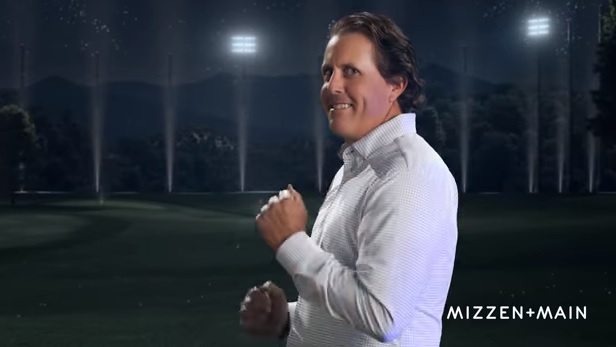WATCH: Phil Mickelson shows off dance moves in Mizzen+Main commercial