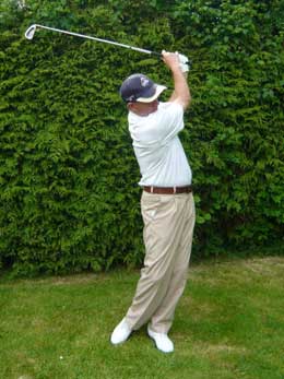 Golf tip: Quick feet will stop you slicing