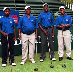 Nerves on the first tee