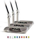 Ping's colour-coded putters
