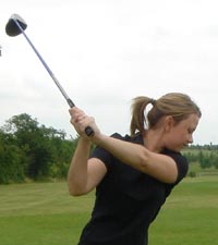 Rachael goes for golfing gold