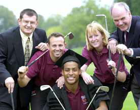 Banker goes to golf school