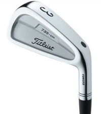 Forged Titleist irons at Munich