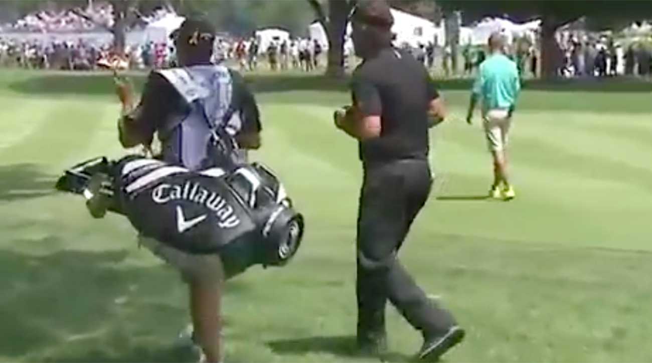 WATCH: Phil Mickelson is now dancing on the golf course!