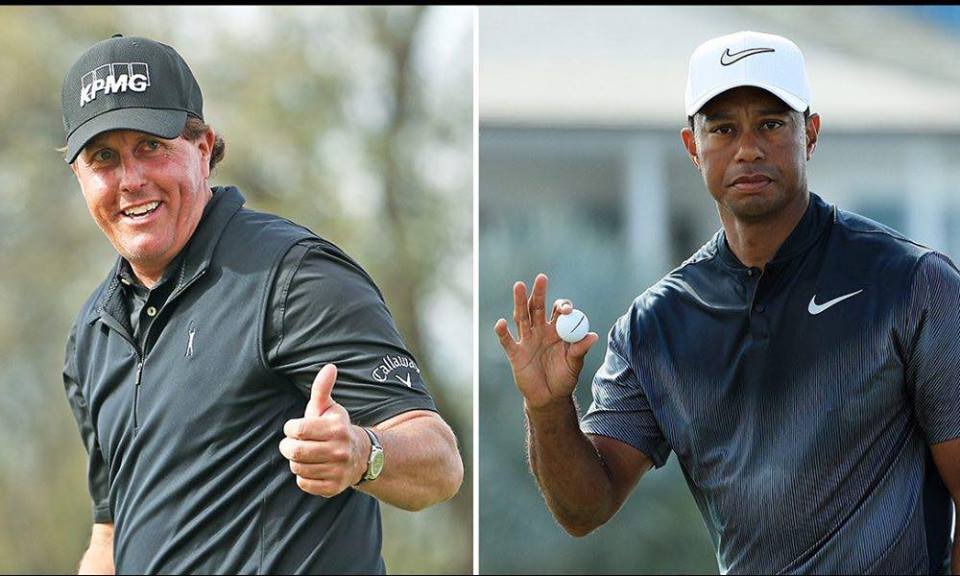 This Tiger Woods - Phil Mickelson stat is potentially very freaky this week!