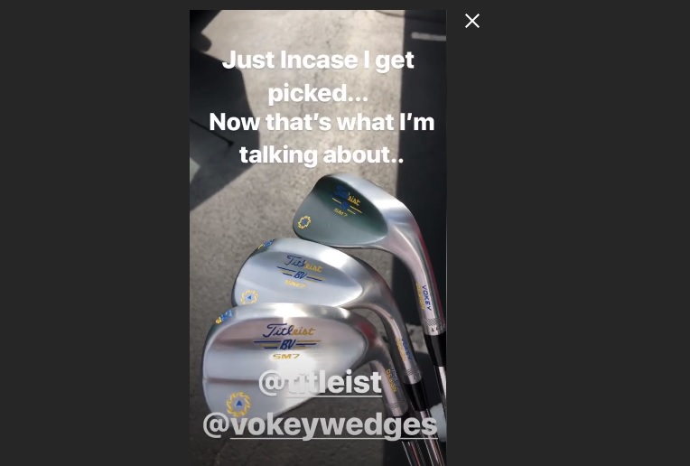 Poulter's latest Instagram post suggests he's heading to the Ryder Cup