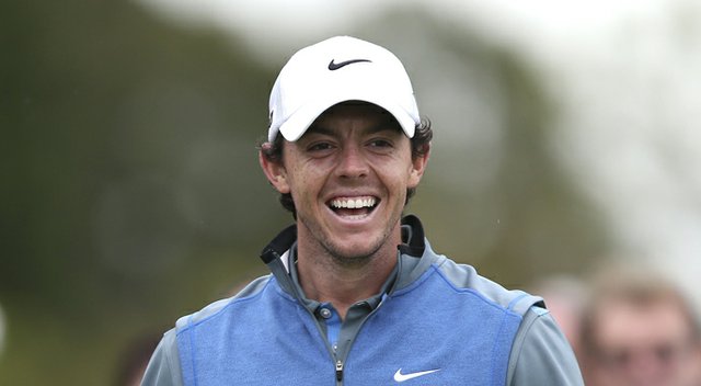 The time Rory McIlroy tried to smash a golf ball, and missed TWICE!