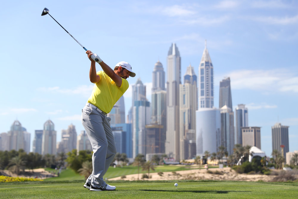 Sergio Garcia wins Dubai Desert Classic