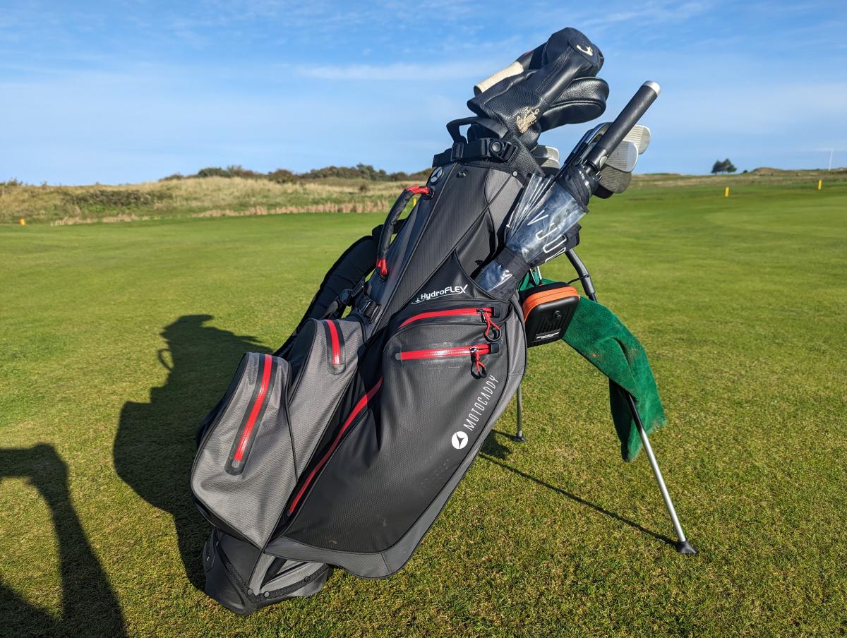 Motocaddy waterproof golf online bag