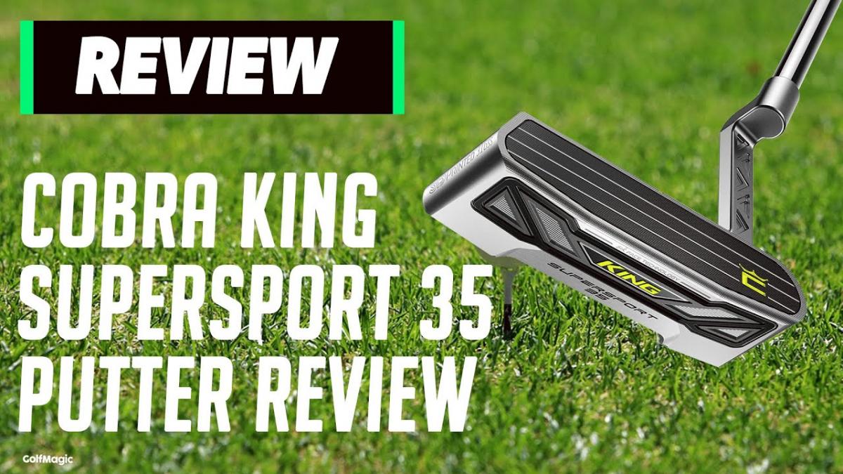 Cobra King Supersport 35 Review: The World&#039;s FIRST Commercial 3D Putter!