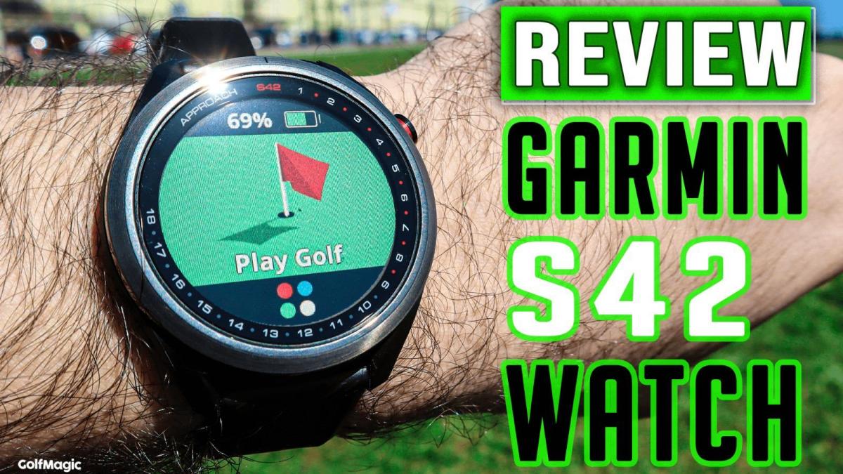 Garmin Approach S42 GPS Golf Watch Review 2021