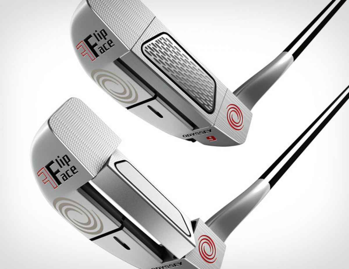 Odyssey reveals putter with face that swivels!