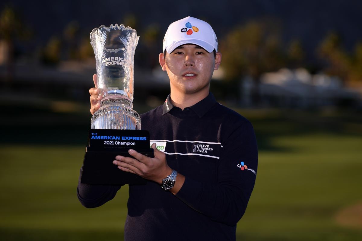 Si Woo Kim may soon have to leave the PGA Tour for military service