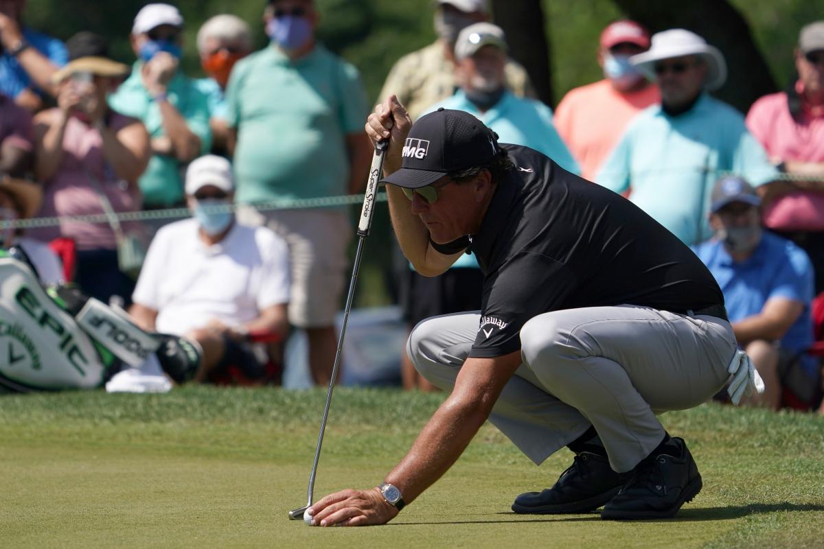 Phil Mickelson finds the proposed Premier Golf League an &quot;interesting&quot; idea