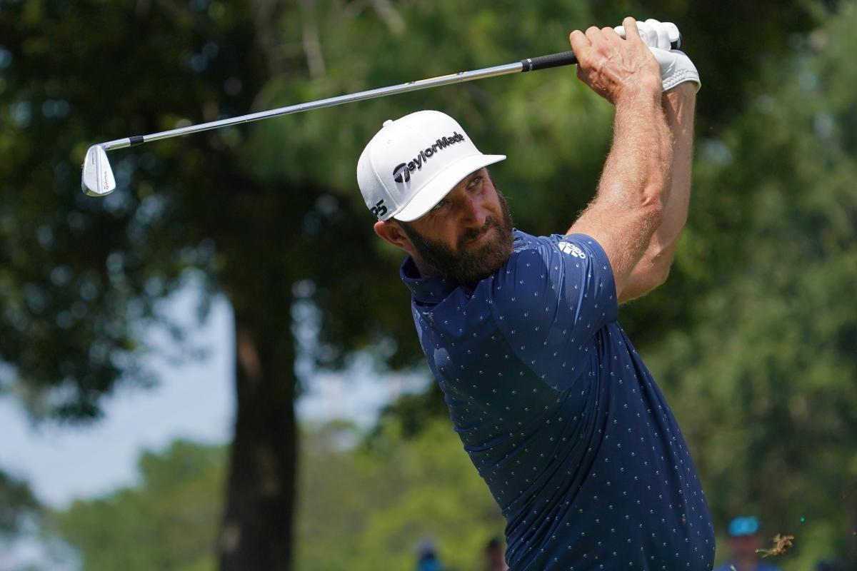 Dustin Johnson withdraws from this week&#039;s PGA Tour event with knee problem