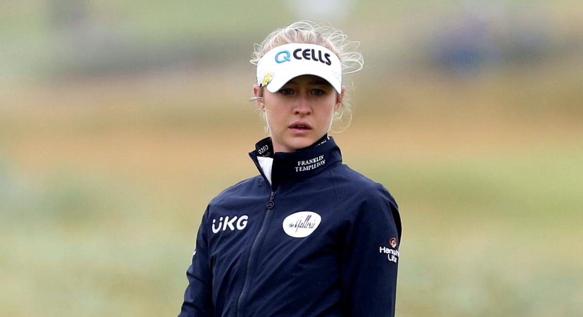 Nelly Korda HITS THE FRONT on day one of AIG Women&#039;s Open