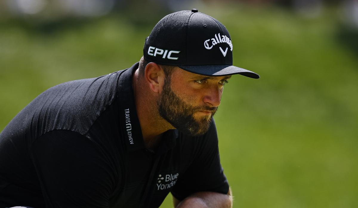 Jon Rahm drops F-BOMB after chip shot in third round of BMW Championship