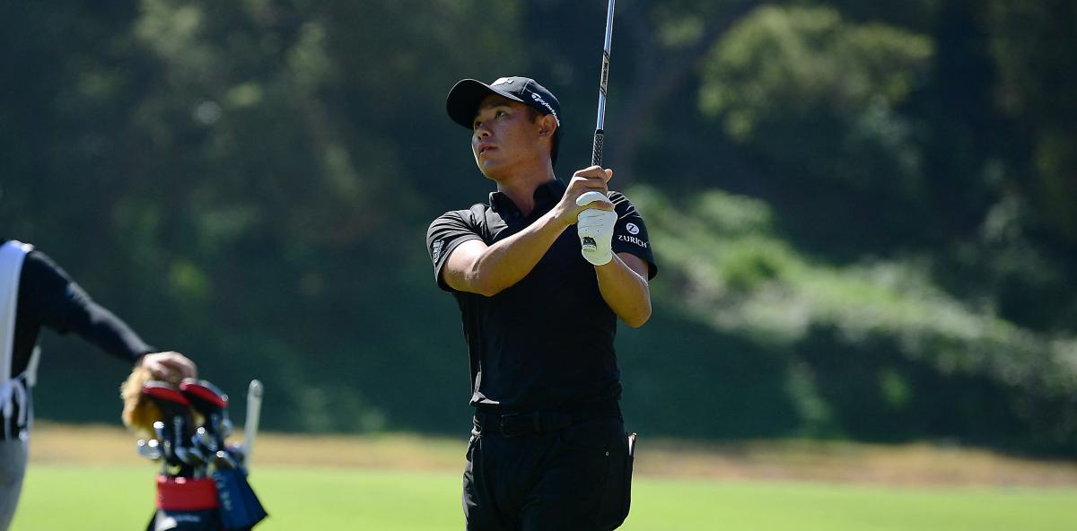 Collin Morikawa thrills fans with two AMAZING CHIP-INS at Genesis ...