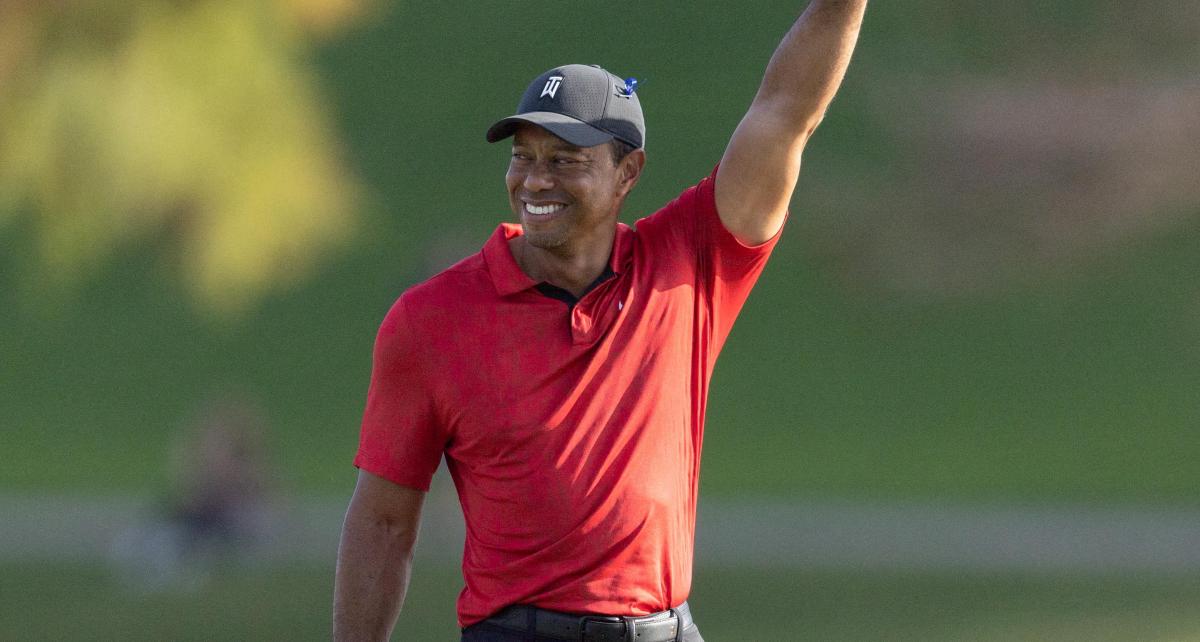 Tiger Woods PICTURED looking ready for The Masters at Augusta National