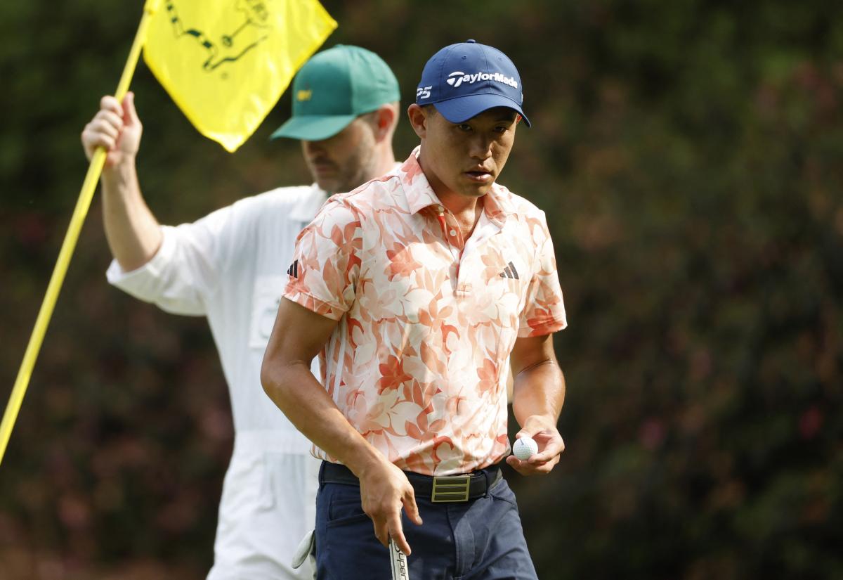 Golf fans call Collin Morikawa a "cheat" at The Masters but they're very wrong!