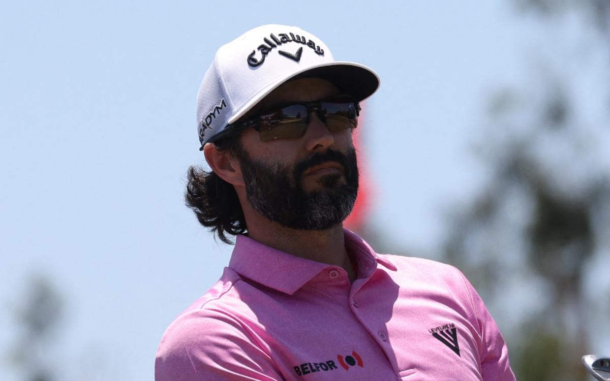 WATCH: Adam Hadwin FORCED to retrieve club from bushes after tossing it!