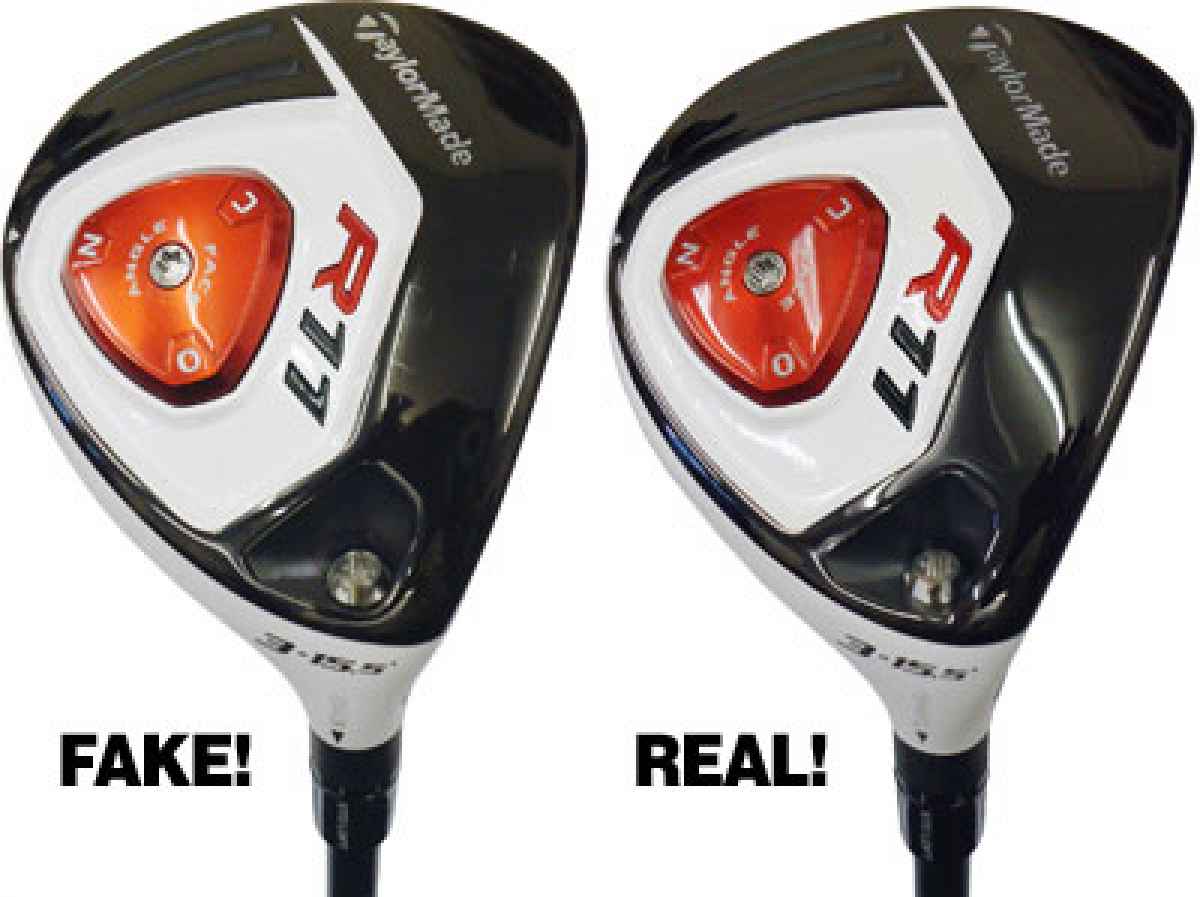 How to spot fake golf equipment